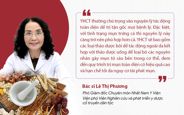Bác sĩ Lê Phương đánh giá cao hiệu quả của YHCT
