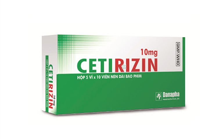 Thuốc Cetirizin giúp cải thiện tình trạng nóng rát, ngứa ngáy do nổi mề đay