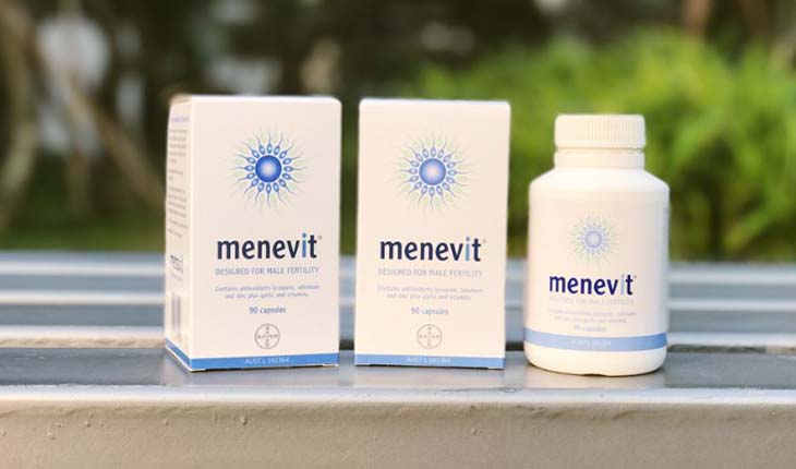 Menevit cung cấp và bổ sung vitamin, khoáng chất