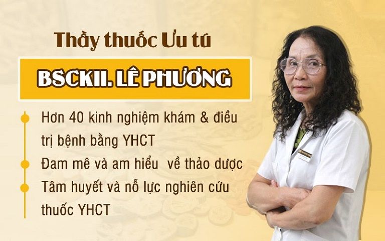 Bs Lê Phương - Chuyên gia hàng đầu trong làng YHCT đánh giá cao bài thuốc