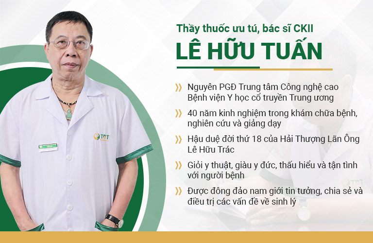 Chân dung bác sĩ Lê Hữu Tuấn