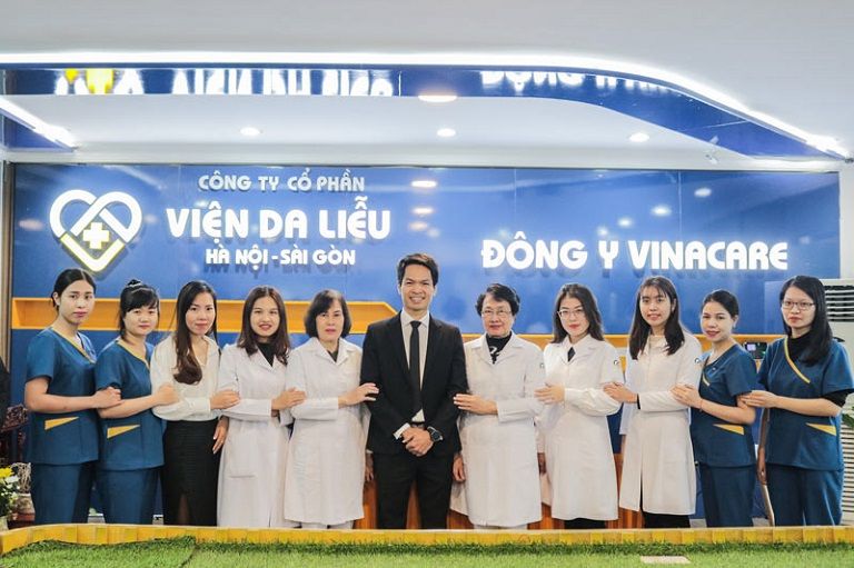 Trung tâm da liễu Đông y Việt Nam lấy tên thương hiệu mới là Viện Da liễu Hà Nội Sài Gòn