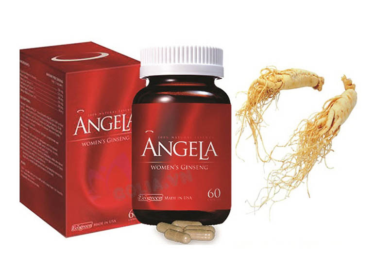 Viên uống Sâm Angela Gold khắc phục triệu chứng tiền mãn kinh