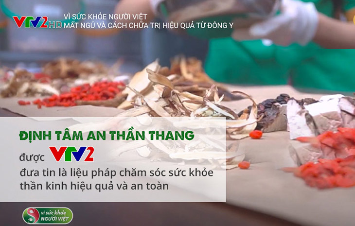 VTV2 giới thiệu bài thuốc Định tâm An thần thang