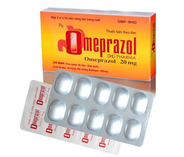 Thuốc viên nang chữa đau dạ dày Omeprazol DHG
