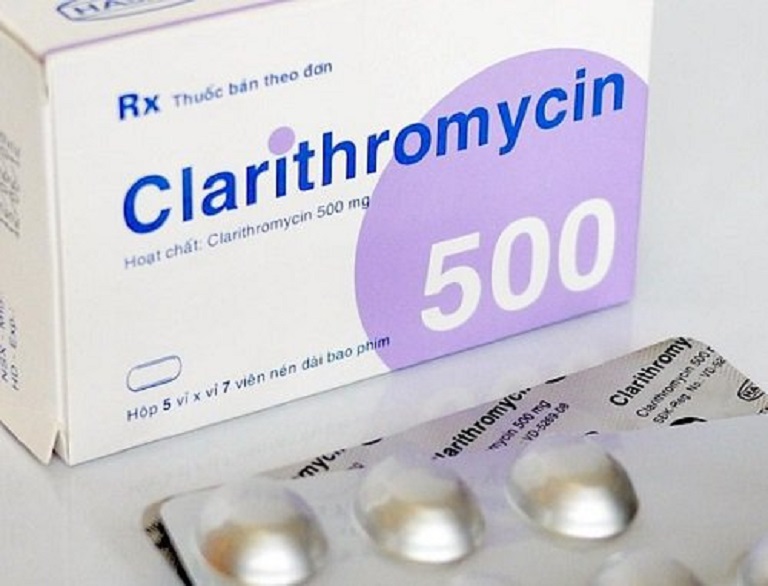 Clarithromycin loại bỏ vi khuẩn Hp rất tốt