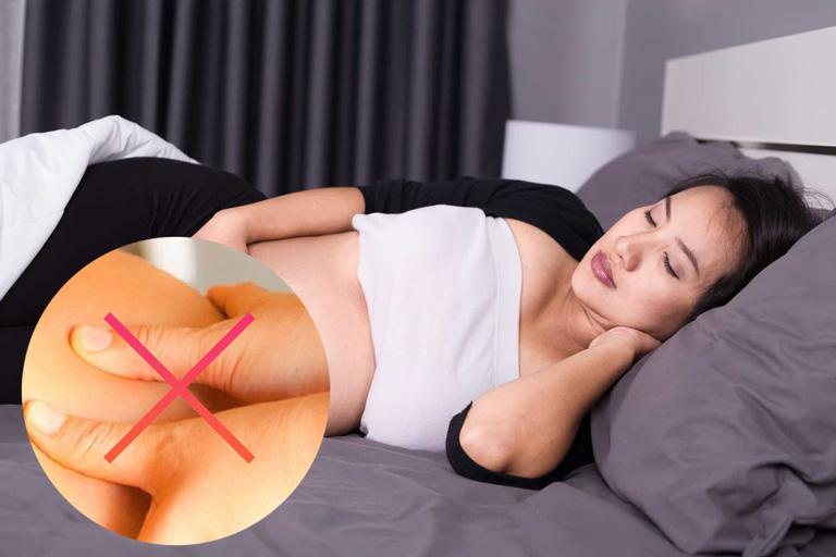 Phụ nữ đang mang bầu tuyệt đối không được bấm huyệt chữa mất ngủ