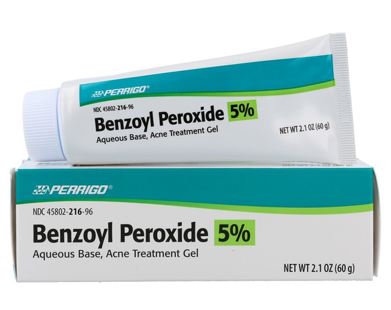 Kem, thuốc trị mụn nội tiết chứa Benzoyl peroxide