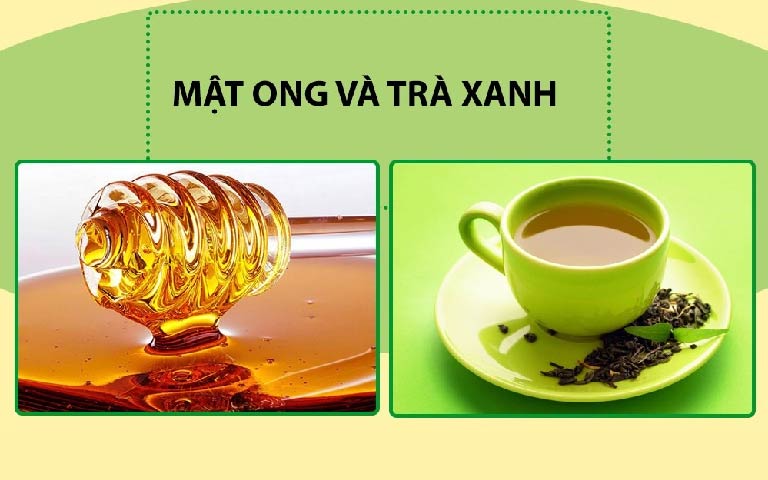 Uống trà xanh mật ong giúp làm dịu cơn đau và cảm giác nóng rát, khó chịu ở vùng thượng vị
