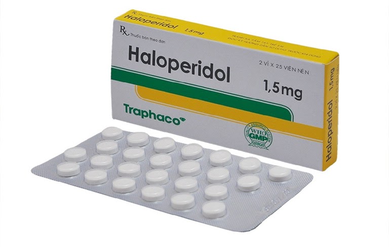 Haloperidol 1.5mg là thuốc ngủ dùng cho các trường hợp cấp và mãn tính