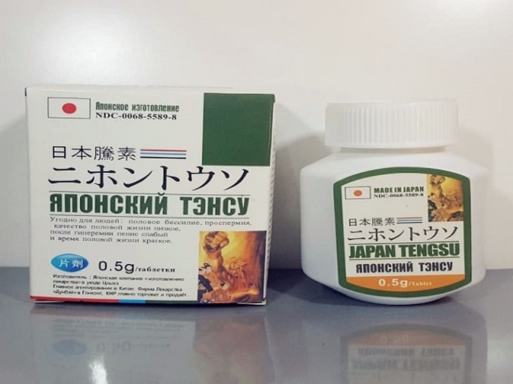 Japan Tengsu – thuốc trị liệt dương của Nhật Bản