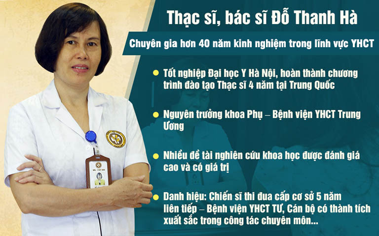 Bác sĩ Đỗ Thanh Hà là chuyên gia Sản Phụ khoa có hơn 40 năm kinh nghiệm