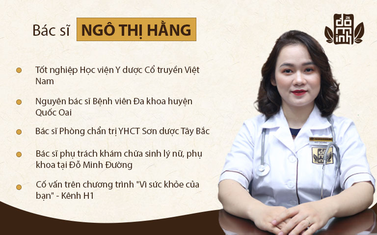 Thông tin về nữ bác sĩ Ngô Thị Hằng