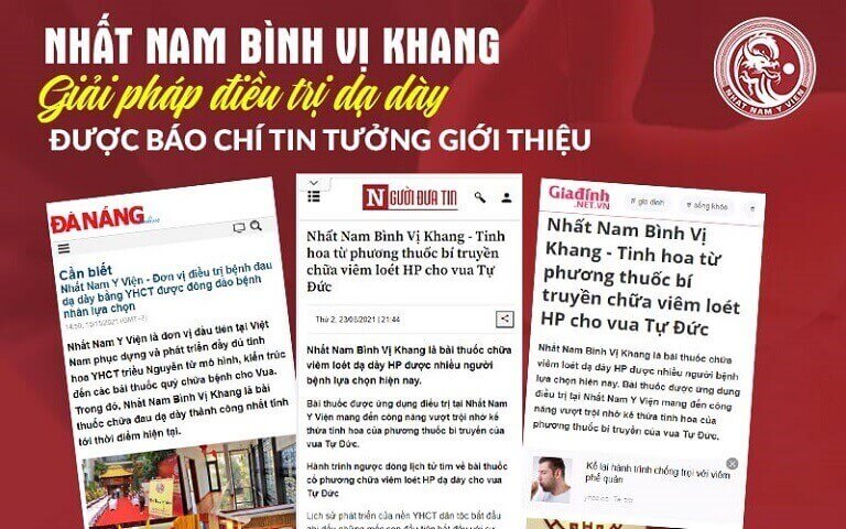 Báo chí đưa tin rầm rộ về Nhất Nam Bình Vị Khang