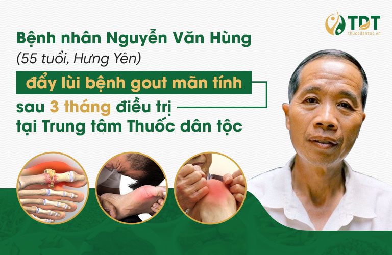Chia sẻ của bệnh nhân Nguyễn Văn Hùng (55 tuổi, Hưng Yên)