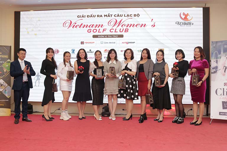 Đỗ Minh Đường đồng hành cùng giải đấu ra mắt CLB Vietnam Woman's Golf Club