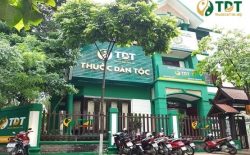 Khuôn viên Thuốc Dân Tộc Nguyễn Thị Định rộng rãi khang trang