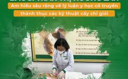 Bác sĩ Trần Thị Hương Lan có tay nghề cấy chỉ uyên sâu, bài bản